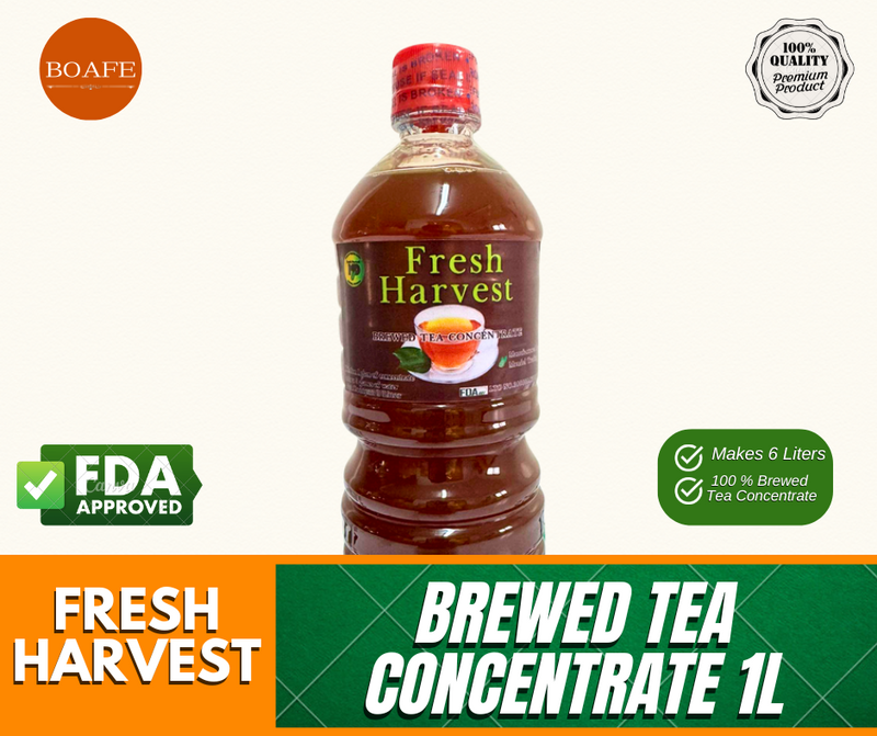1LITER | BREWED TEA CONCENTRATED JUICE | FRESH HARVEST | HEALTHY FRESH | 1L : 4L of water